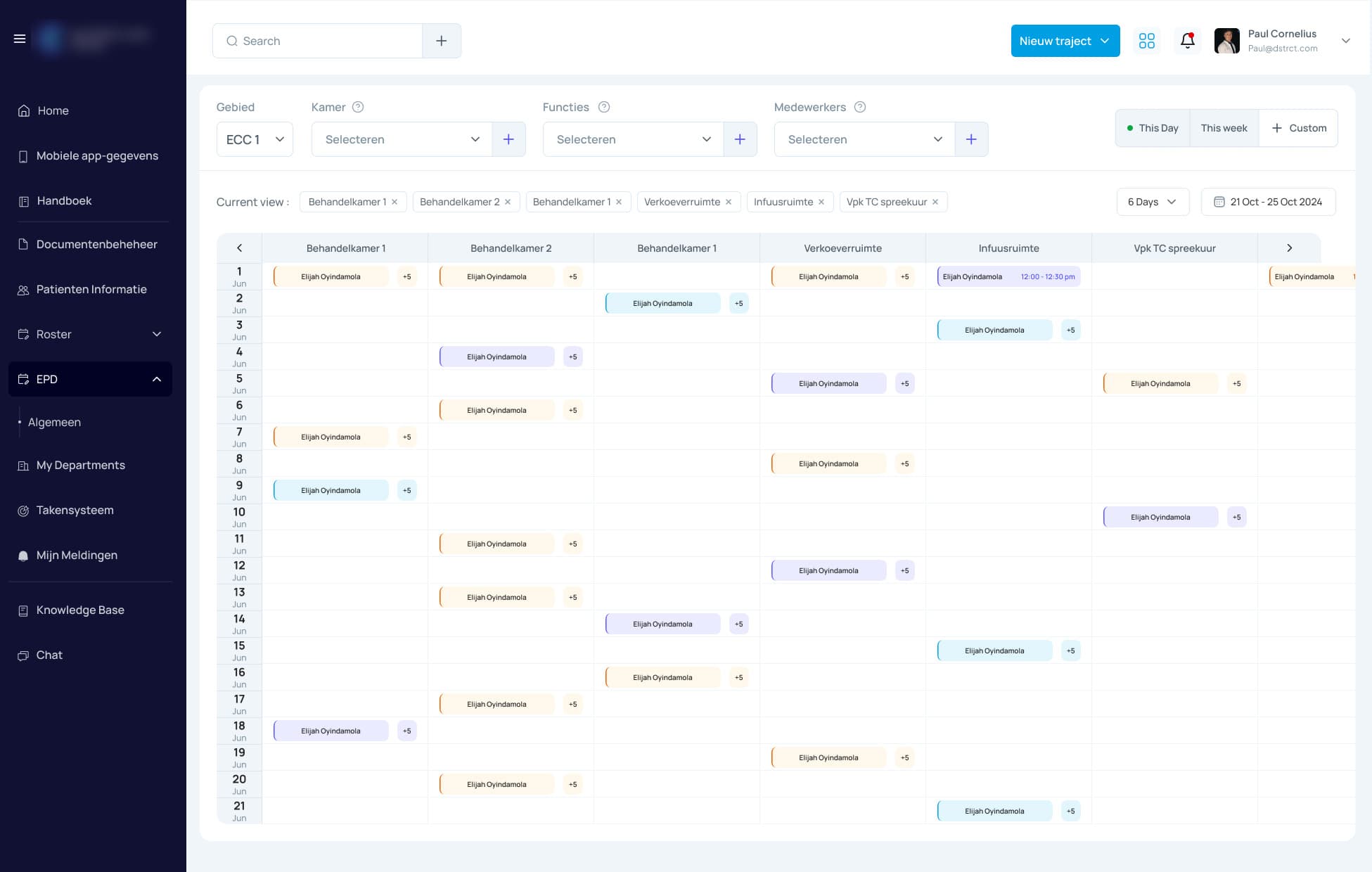 Zorg Management Platform - Personeelsplanning