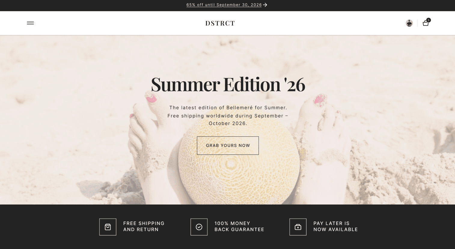 Webshop pagina 2